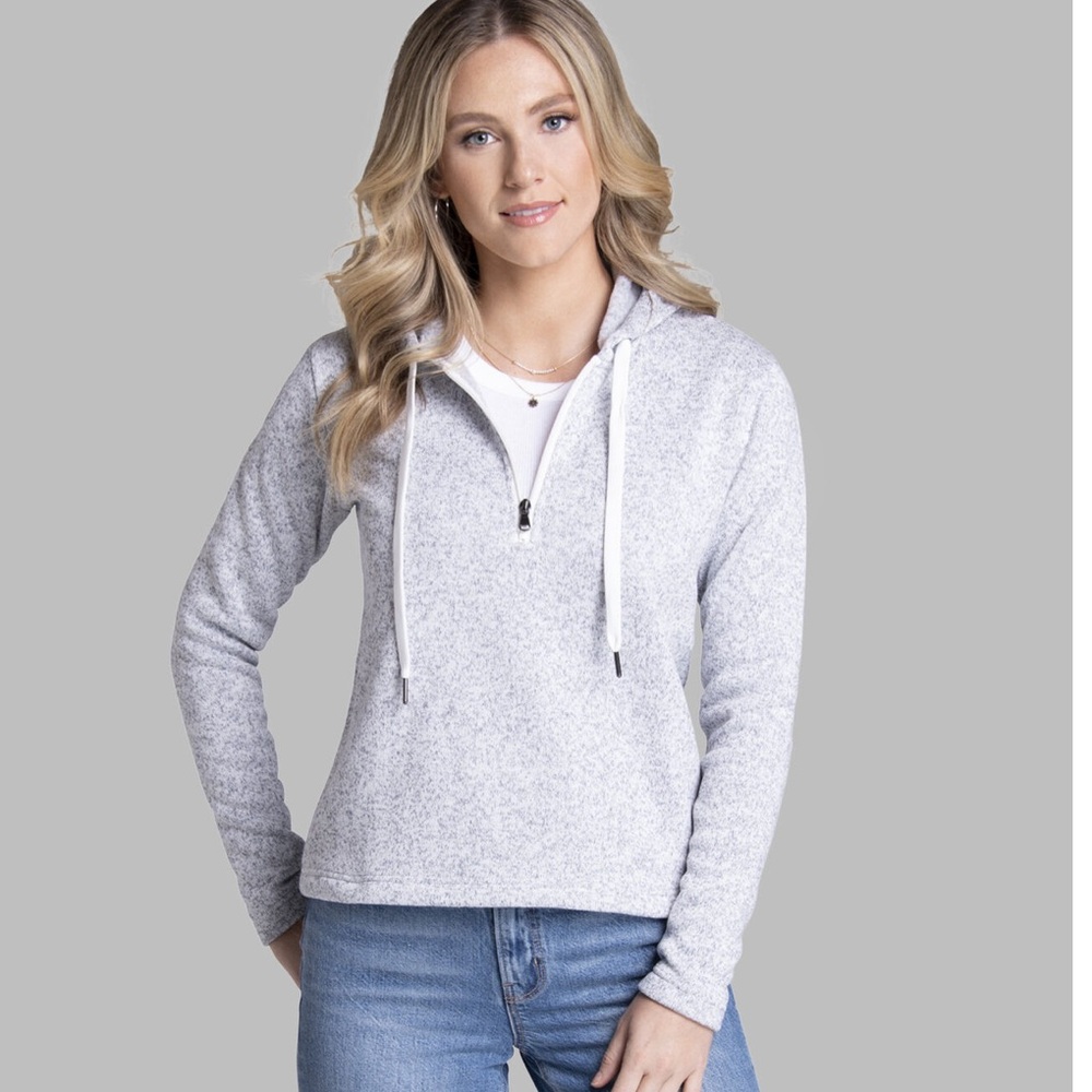 Fruit of the Loom Gray Relaxed Hoodie Sz XL